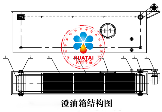 澄油箱生產圖紙